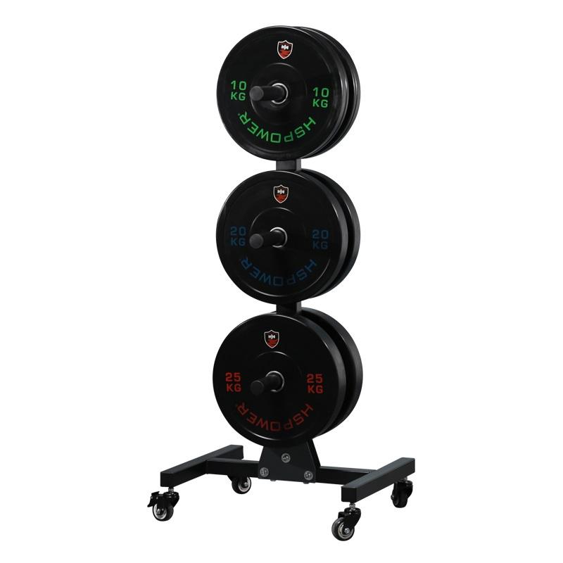 Vertical Bumper Plate Tree Rack - DirectHomeGym