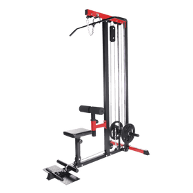 Lats Pull down and Row Machine with Seat - DirectHomeGym