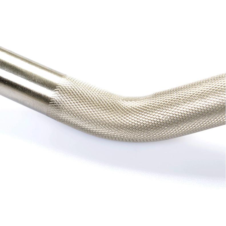 1.2m Pro Ez Curl Barbell Alloy Steel - DirectHomeGym