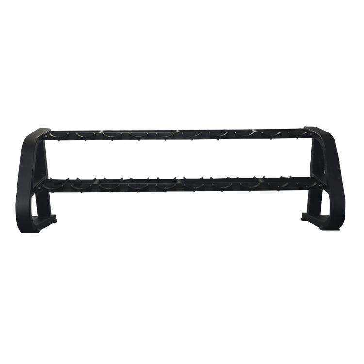 Dumbbells 10 Sets Storage Shelf Rack (2-Tier) - DirectHomeGym