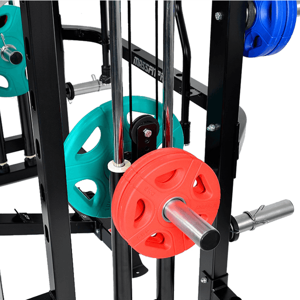 Massfit G5 Pro Functional Trainer, Power Rack, Smith - DirectHomeGym