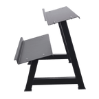 Dumbbells 2-Tier Storage Shelf Rack - DirectHomeGym