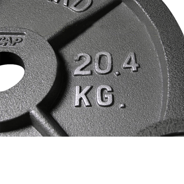 Competition Cast Iron Weight Plates (2.5lb - 45lb) - Olympic Size - DirectHomeGym