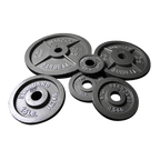 Competition Cast Iron Weight Plates (2.5lb - 45lb) - Olympic Size - DirectHomeGym