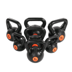 Rubber Coated Kettlebells - DirectHomeGym
