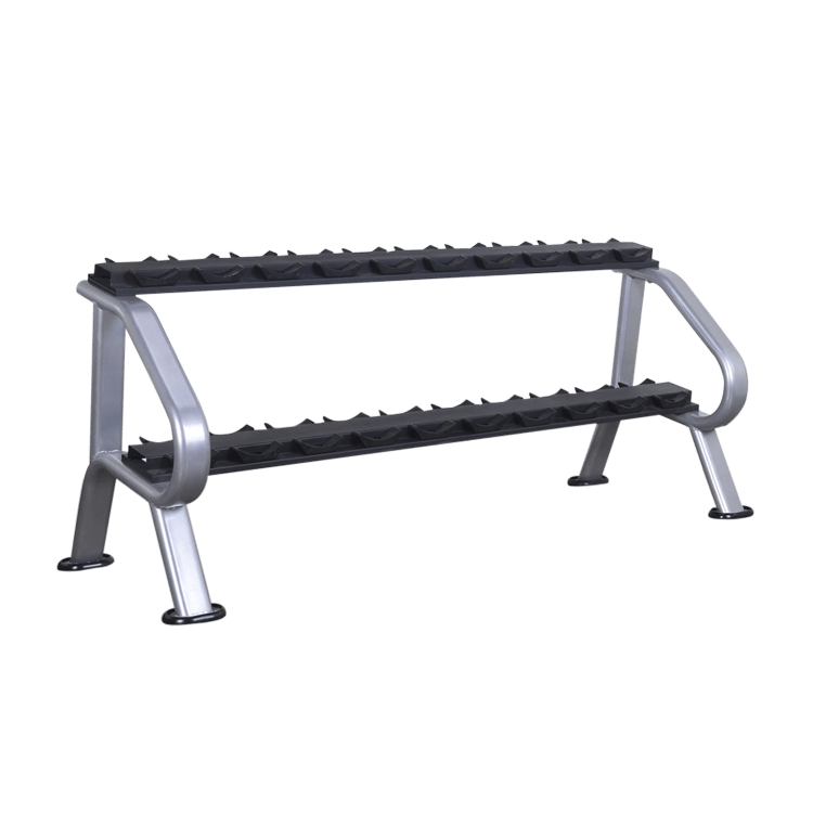 Dumbbells 6 or 10 Sets Storage Rack (2-Tier) - DirectHomeGym