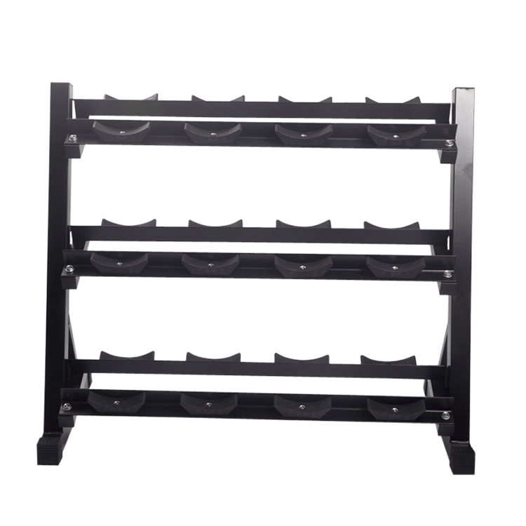 Dumbbells Rack Round Head (3-Tier) - DirectHomeGym