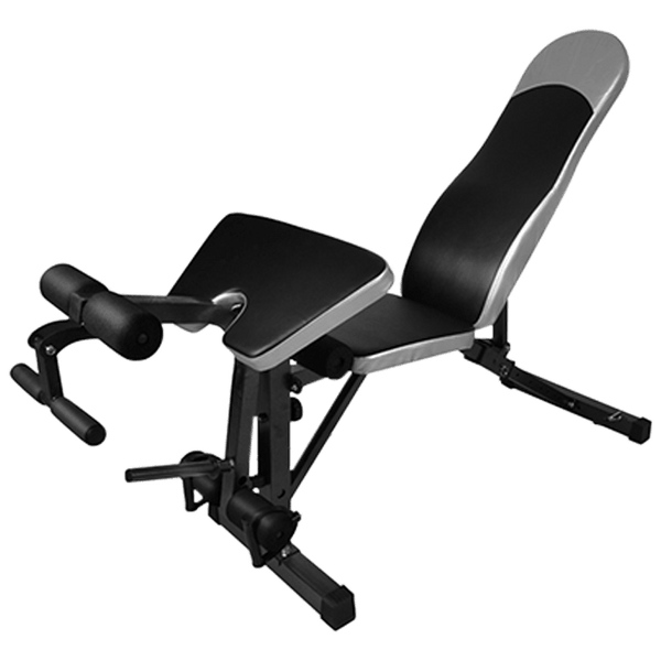 Adjustable FID Bench with Preacher and Leg Curl Attachments - DirectHomeGym