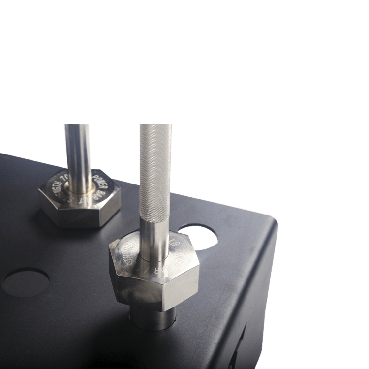 Vertical 9 Holes Bar Holder Box - DirectHomeGym