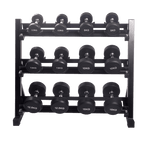 Dumbbells Rack Round Head (3-Tier) - DirectHomeGym