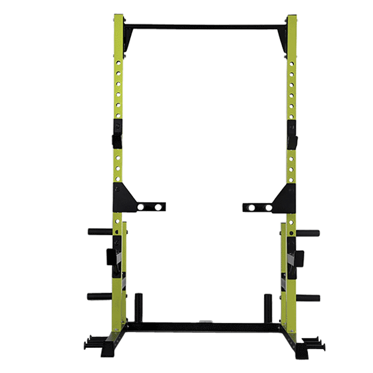 Half Rack with Plates Holders and Dip Bar - DirectHomeGym