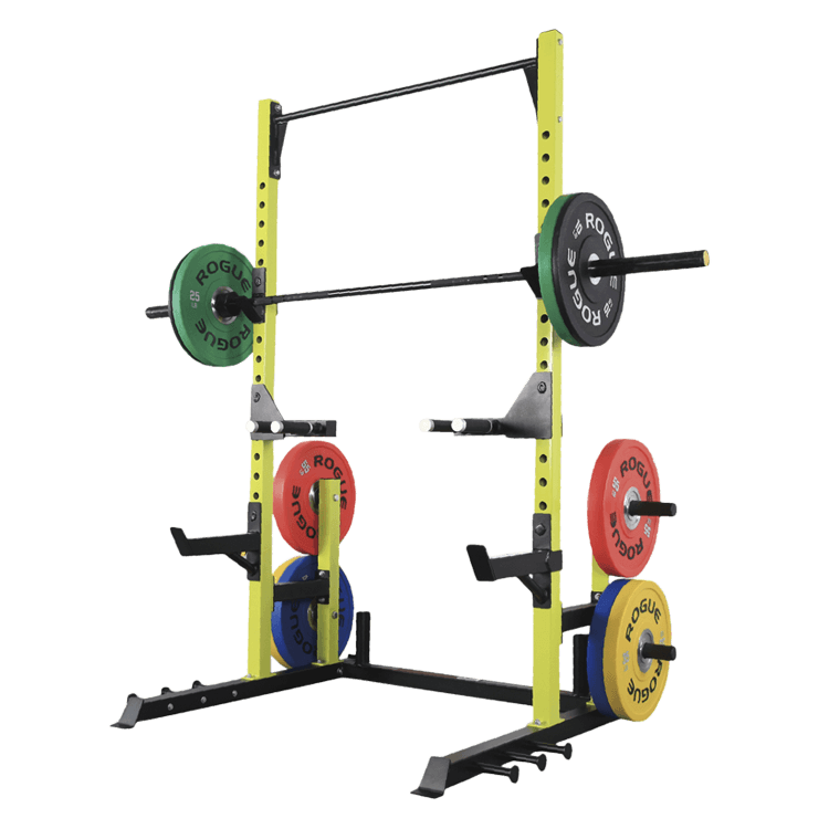 Half Rack with Plates Holders and Dip Bar - DirectHomeGym