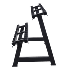 Dumbbells 2-Tier 10 Sets Storage Shelf Rack - DirectHomeGym