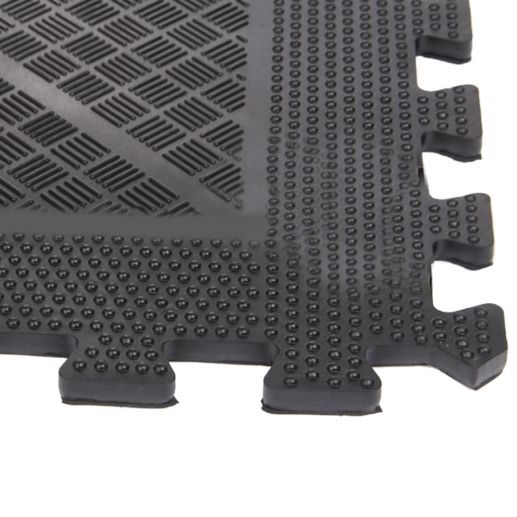 Interlocking Rubber Mat with Anti-Slip Surface - DirectHomeGym