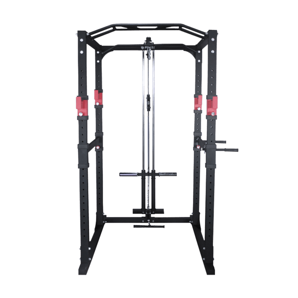 Full Power Rack Cage with Multi-grip Pull-up and Cable Machine - DirectHomeGym