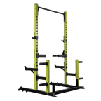Half Rack with Plates Holders and Dip Bar - DirectHomeGym