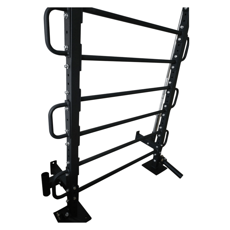 Heavy Metal Wall Mount Stall Bar with Accessories DirectHomeGym