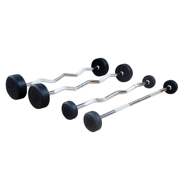 Fixed Weight Straight Barbell - DirectHomeGym
