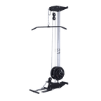 Wall Mount Lats Pull down and Roll Machine - DirectHomeGym