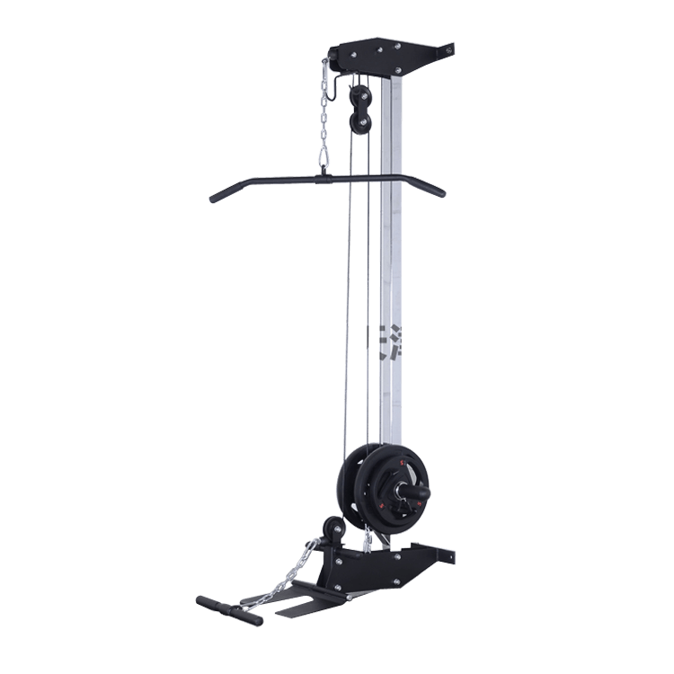 Wall Mount Lats Pull down and Roll Machine - DirectHomeGym