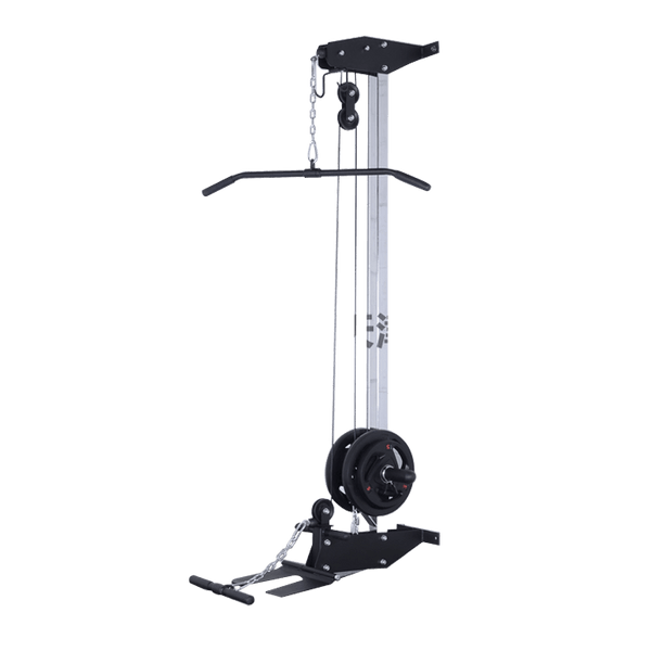 Wall Mount Lats Pull down and Roll Machine - DirectHomeGym