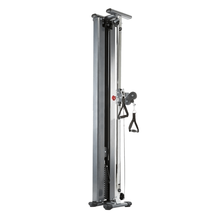 Adjustable Height Dual Pulley with Stack Weight - DirectHomeGym