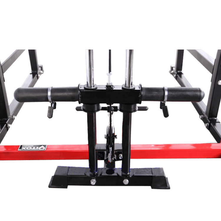 Power Squat Rack with Lats Pull-down and Row Machine - DirectHomeGym