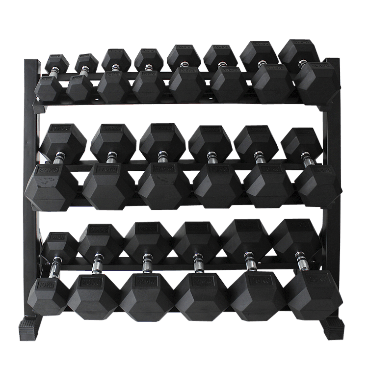 Dumbbells Rack Hexagon (3-Tier) - DirectHomeGym