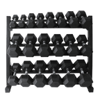 Dumbbells Rack Hexagon (3-Tier) - DirectHomeGym