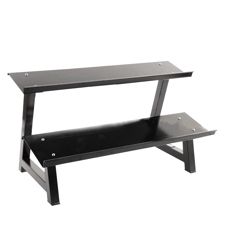 Dumbbells 2-Tier Storage Shelf Rack - DirectHomeGym