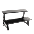Dumbbells 2-Tier Storage Shelf Rack - DirectHomeGym