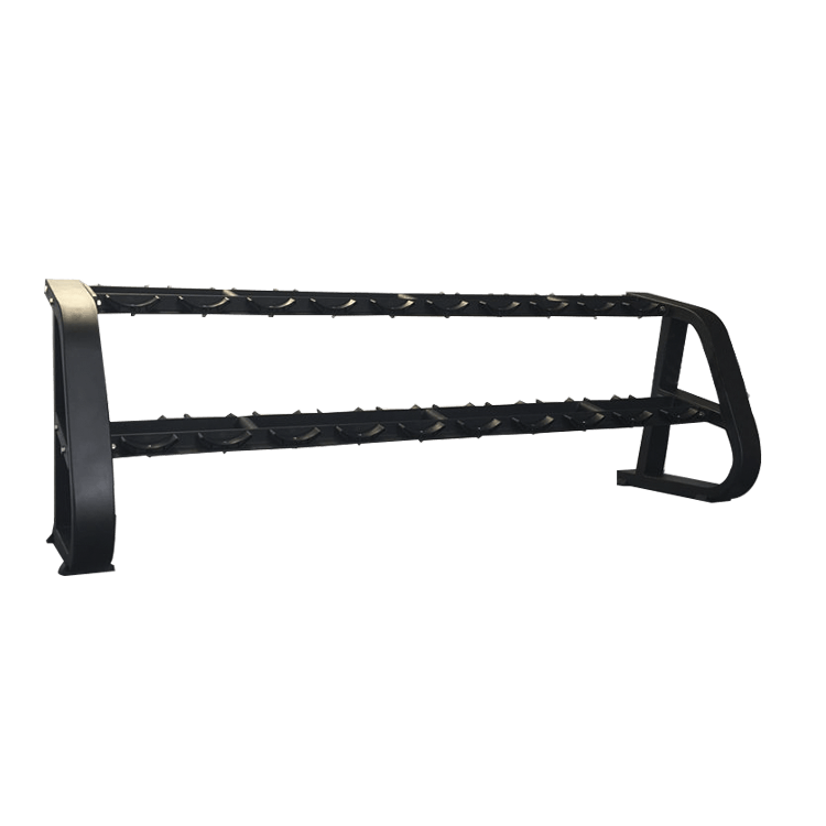 Dumbbells 10 Sets Storage Shelf Rack (2-Tier) - DirectHomeGym