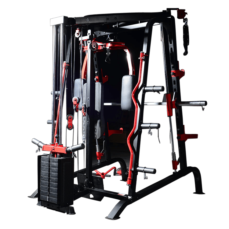 Massfit K9 FTS, Chest Press, Power Rack, Smith With Bench - DirectHomeGym