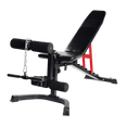 Adjustable FID Utility Bench with Optional Add-on - DirectHomeGym
