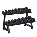 Dumbbells 2-Tier Storage Shelf Rack - DirectHomeGym