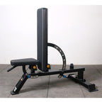 Heavy Duty Black Adjustable Bench - DirectHomeGym