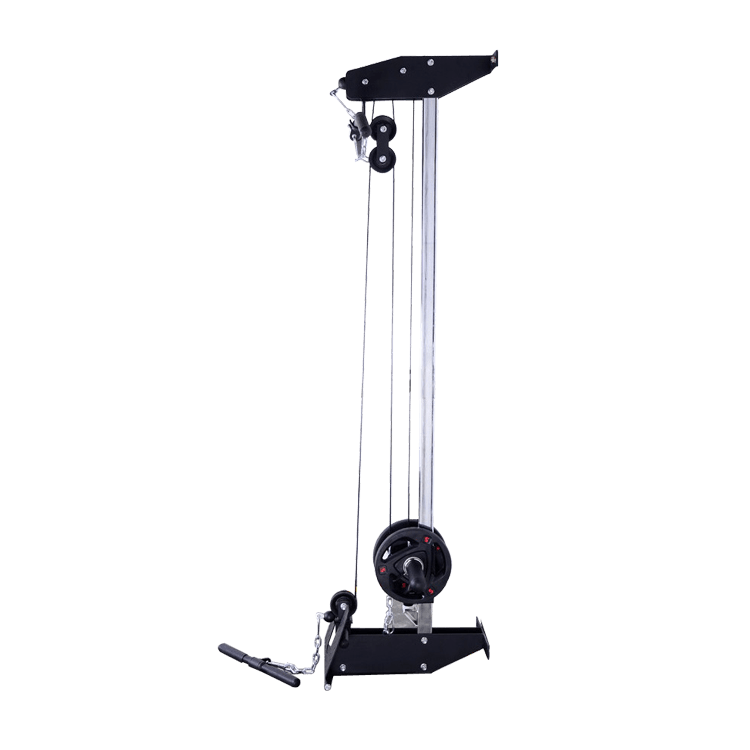 Wall Mount Lats Pull down and Roll Machine - DirectHomeGym