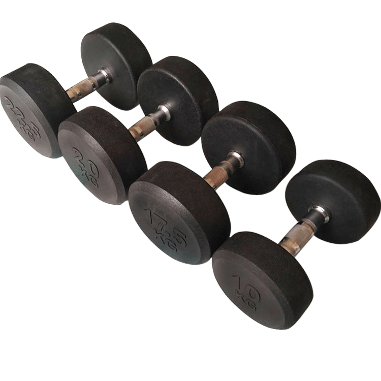 Fixed Round Head Dumbbells (2.5 - 50KG) - DirectHomeGym