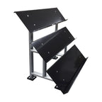 Commercial 3 Tier Hex Dumbbell Storage Shelf - DirectHomeGym