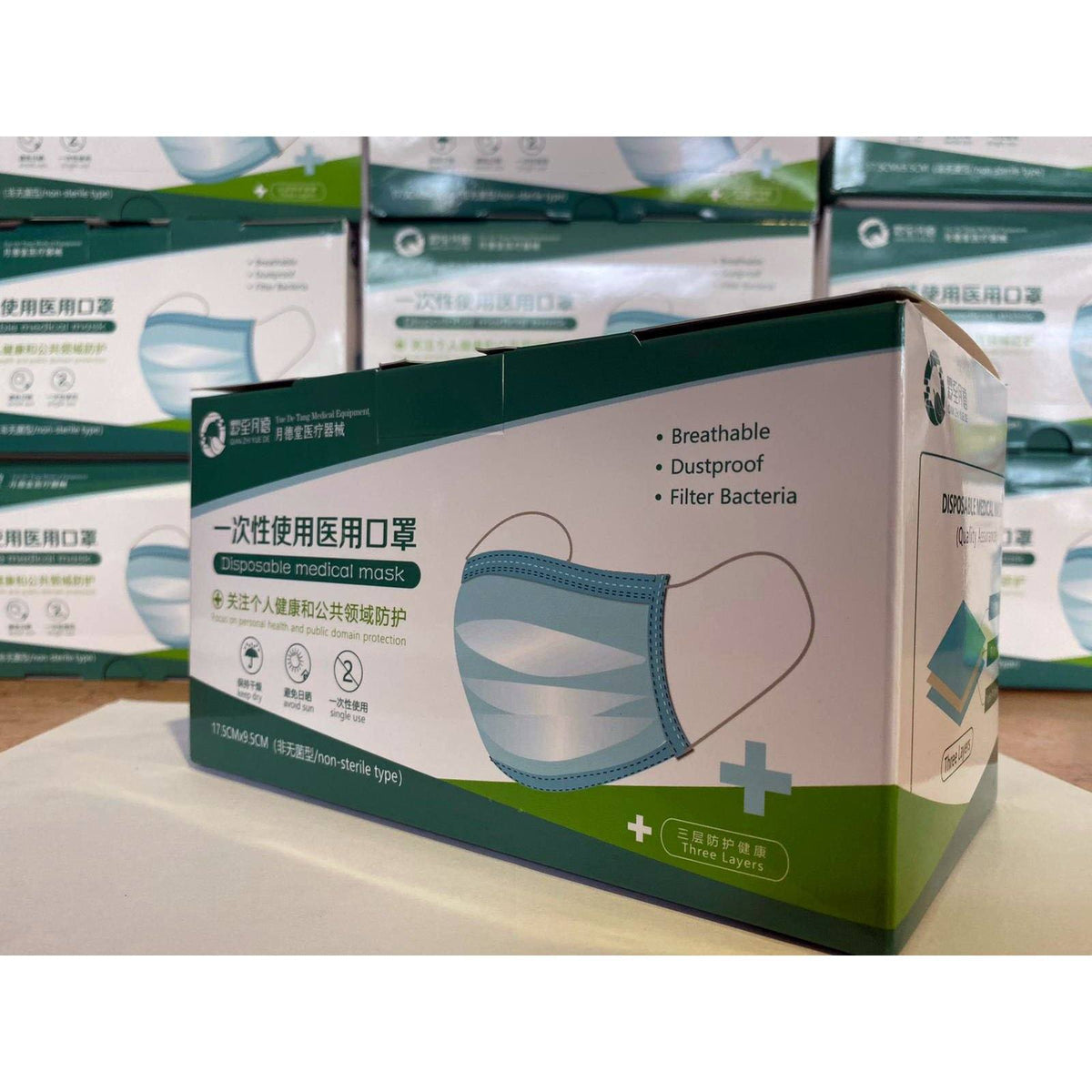 CE & FDA Certified 3-Ply Medical Face Mask - DirectHomeGym